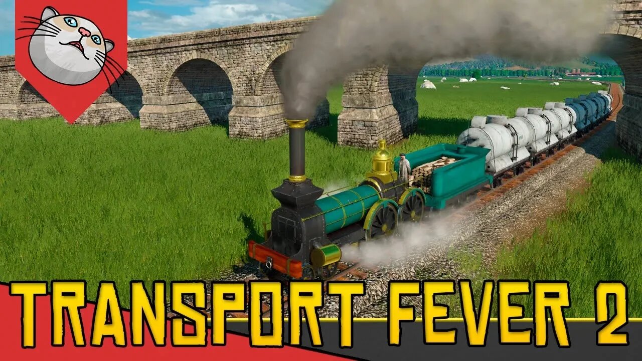 Seja o Imperador do TRANSPORTE - Transport Fever 2 [Conhecendo o Jogo Gameplay Português PT-BR]