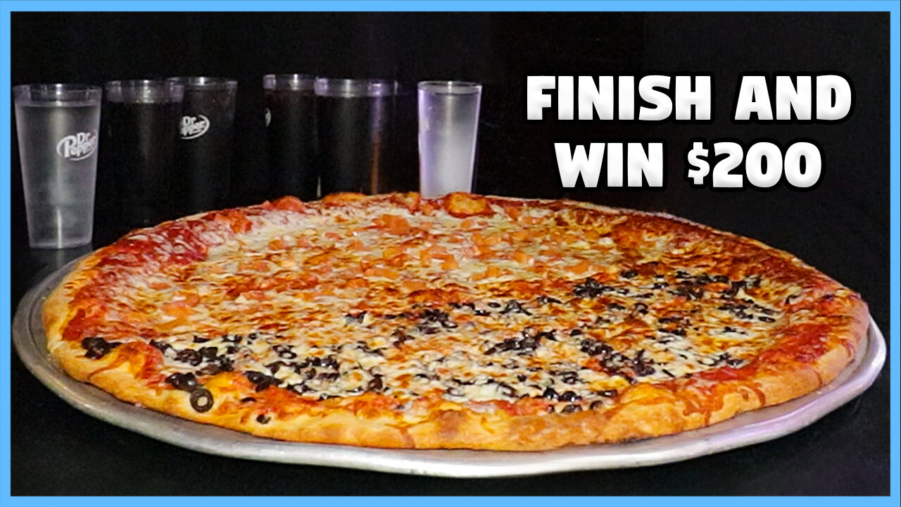 Win $200 By Finishing This Massive 32” Pizza Challenge (Biggest Pizza in Arizona)