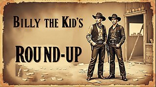 BILLY THE KID'S ROUND UP (1941) Buster Crabbe, Al St. John & Carleton Young | Western | B&W