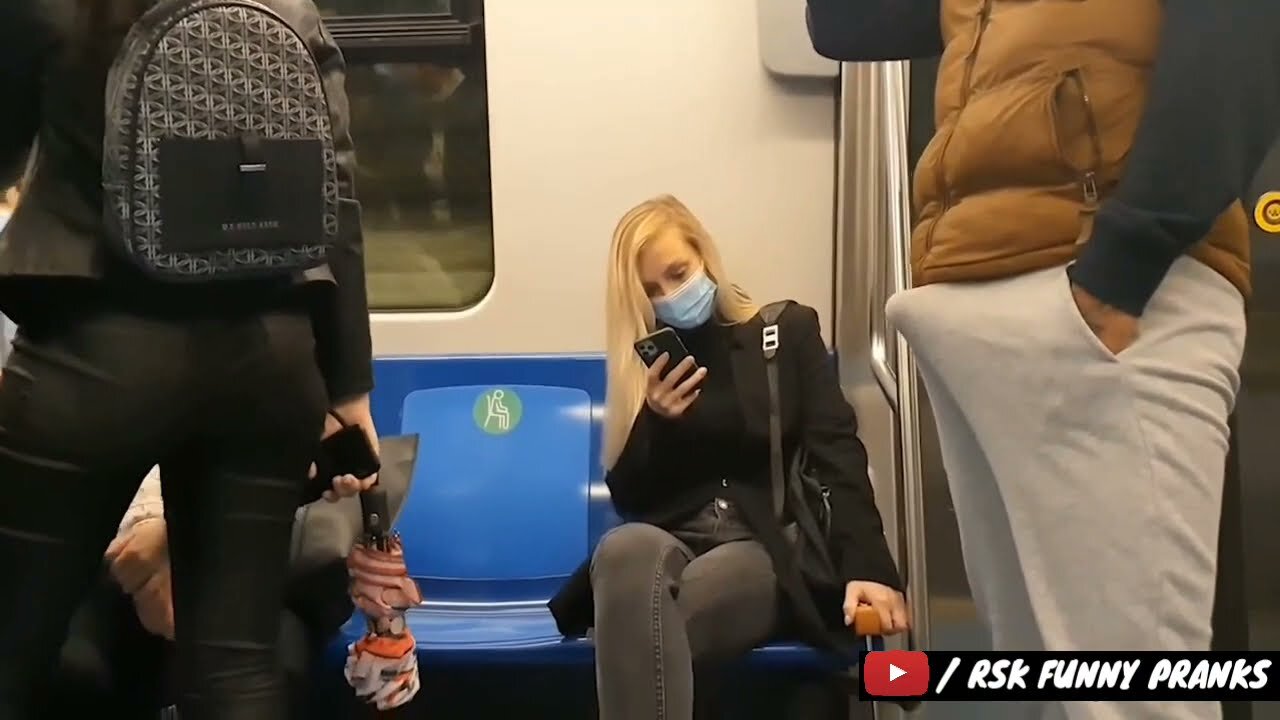 New Prank Video 2022-- Subway Prank Video -- Best Funny Prank In Train Way -- Funny Pranks