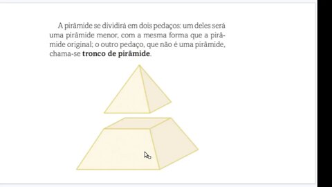 Matemática 6ºano - aula 49 - O tronco da Pirâmide [ETAPA]