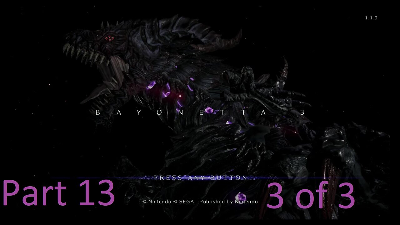 Bayonetta 3 part 13 (3 of 3) WARNING NAIVE ANGEL MODE OFF!!