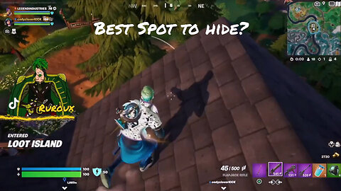 Best Spot For Capturing the Flag ⚡️ Fortnite