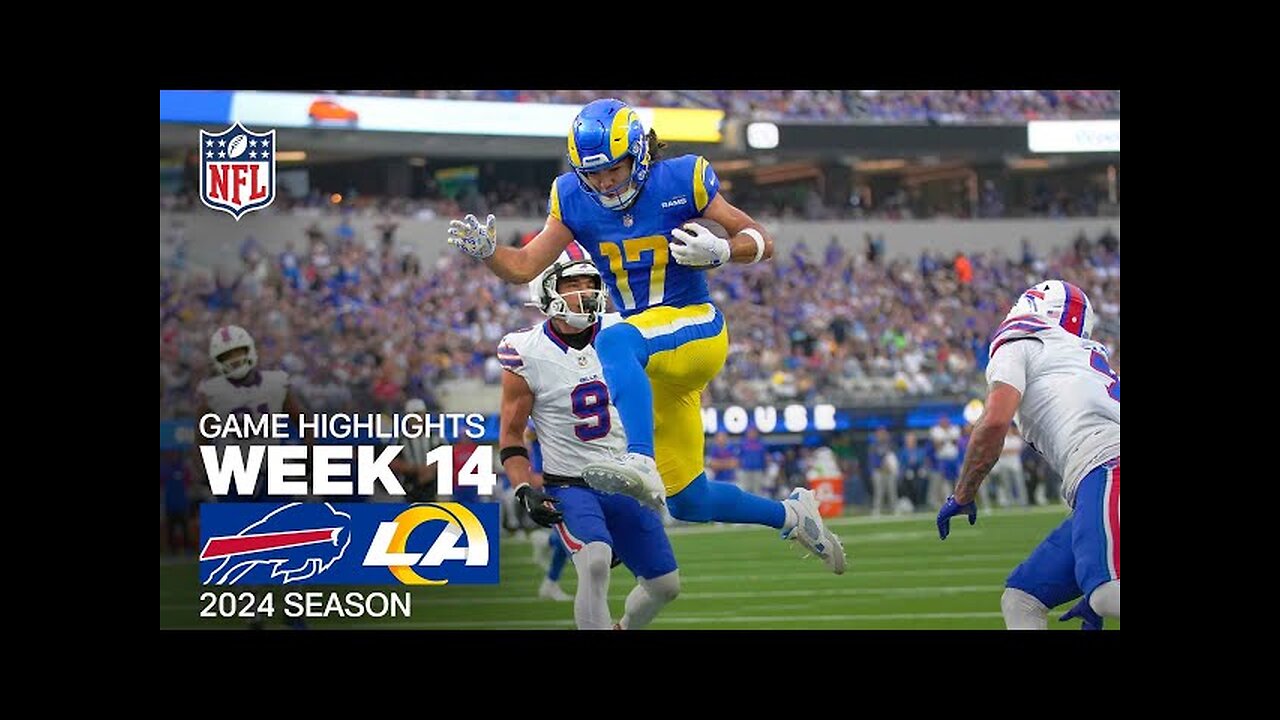 Buffalo Bills vs. Los Angeles Rams Game Highlights | NFL 2024 Season Week 14