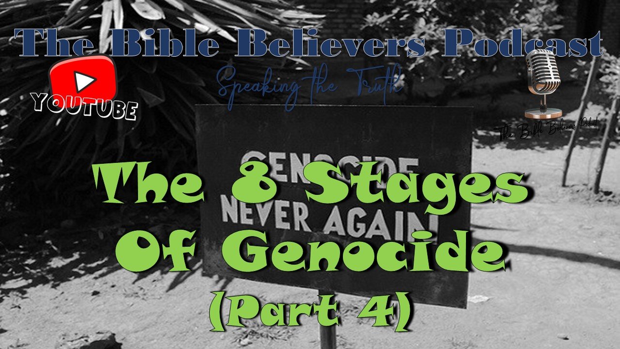 Episode #52 The 8 Stages of Genocide