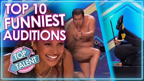 TOP 10 FUNNIEST AUDITIONS SO FAR ON BRITAIN'S GOT TALENT 2023 | sydneyserena