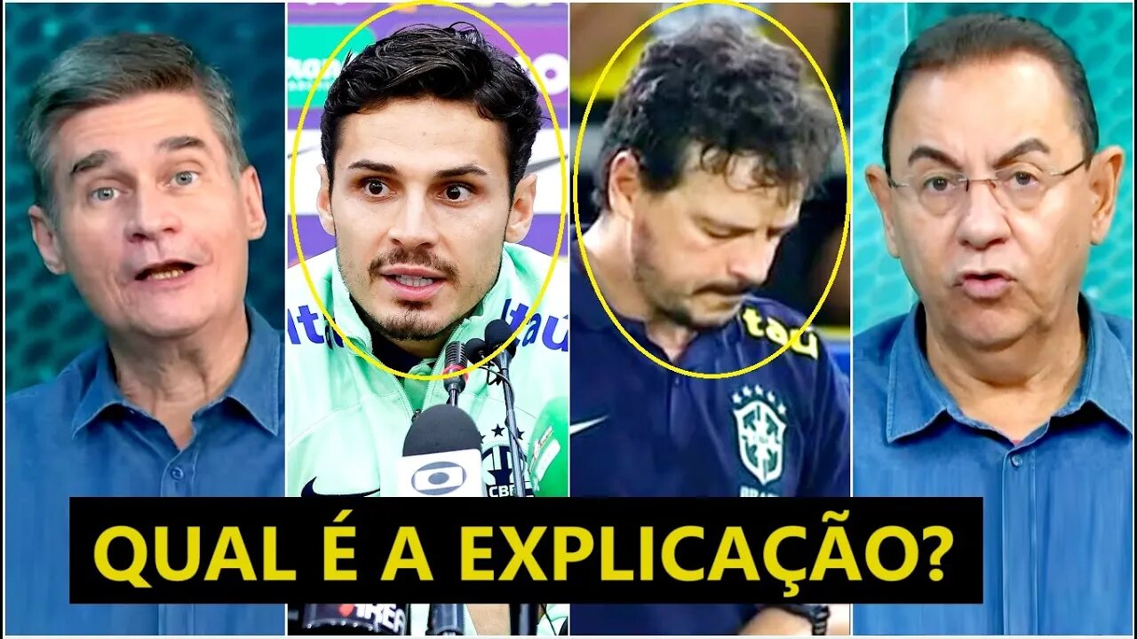 "ISSO NÃO TEM LÓGICA! TEM ALGUMA COISA ESTRANHA AÍ! Por que é que o Diniz..." SELEÇÃO GERA DEBATE!