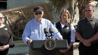 MISINFORMATION ALERT! Joe Biden Lies AGAIN About House Fire When Speaking To Hurricane Victims