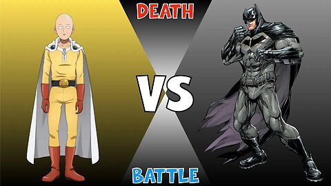 Saitama vs. Batman With Prep Time | Death Battle