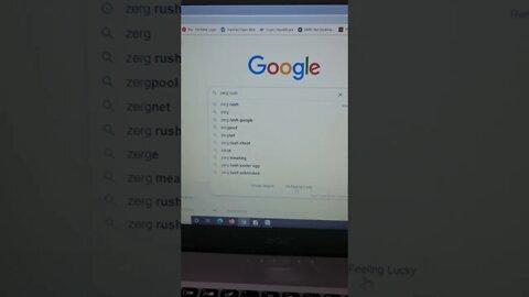 Google tricks No. 3 (Zerg Rush) #shorts #youtubeshorts