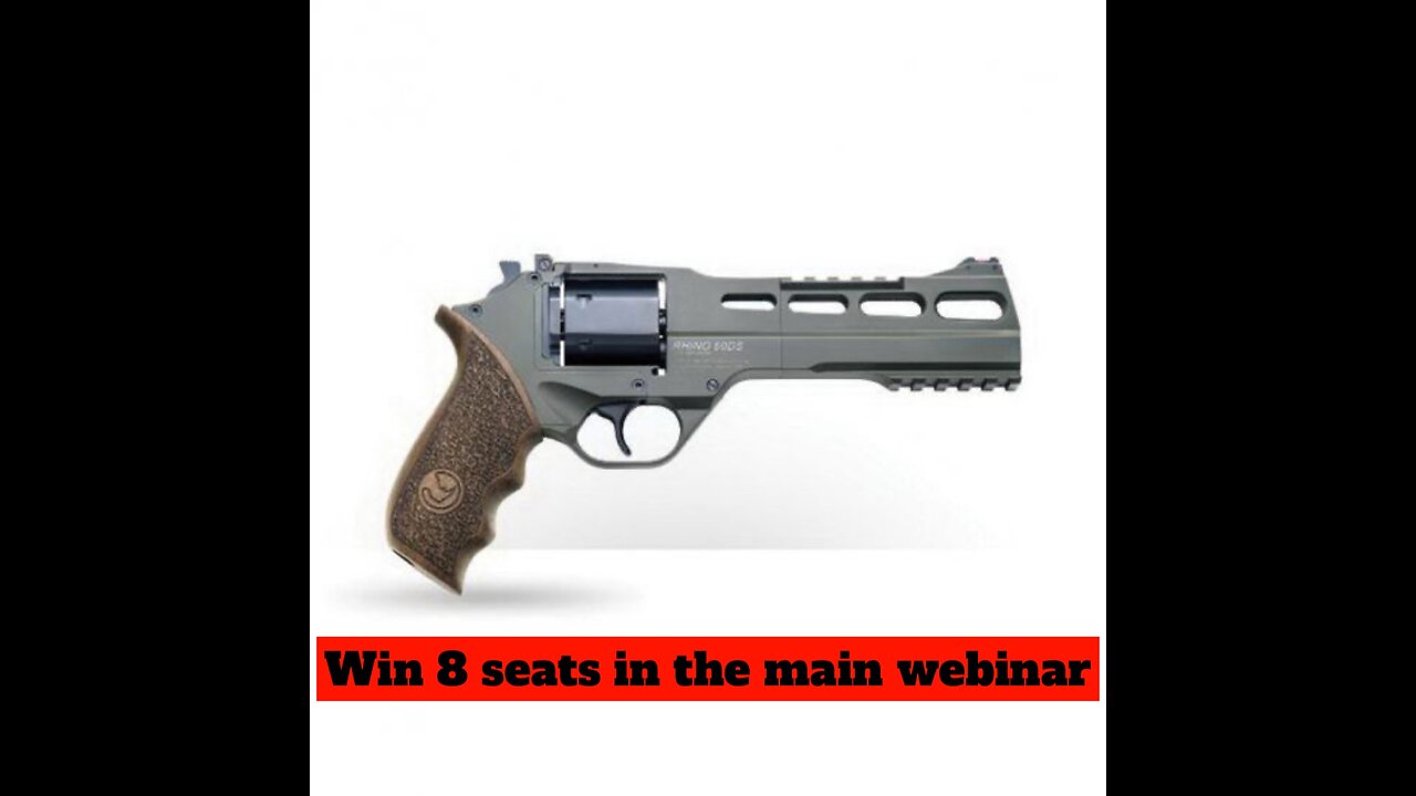 CHIAPPA FIREARMS RHINO 60DS HUNTER MINI #2 FOR 8 SEATS IN THE MAIN WEBINAR