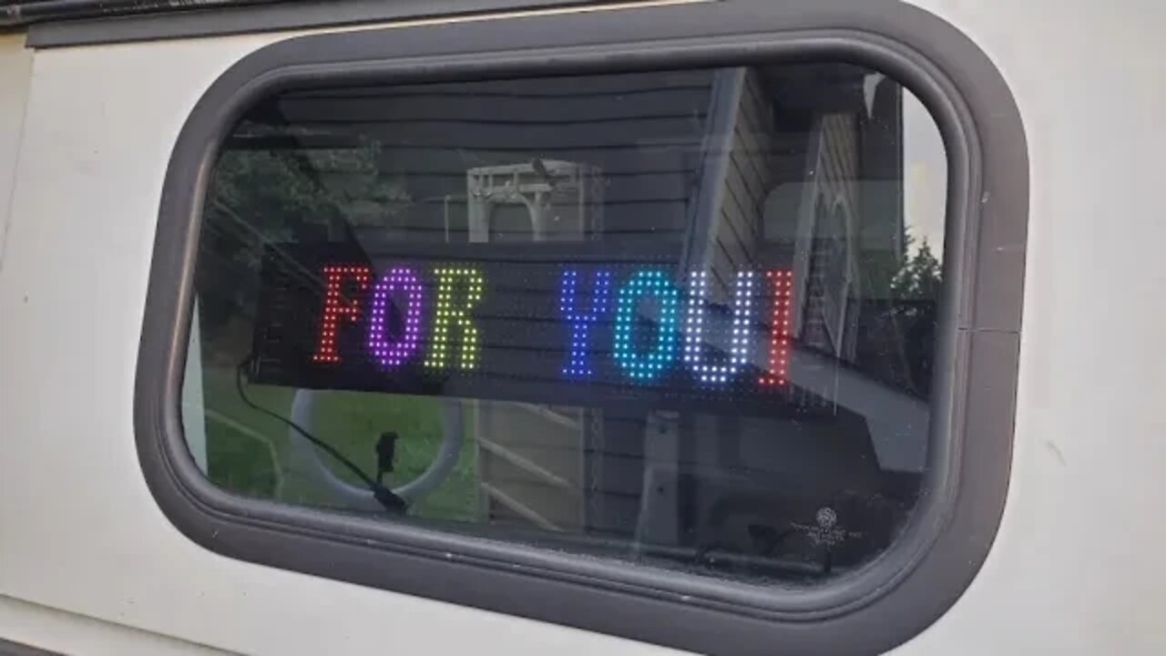 LED Dynamic Banner I love it!!