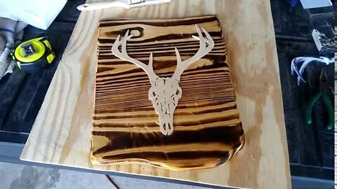 My deer wall hanging