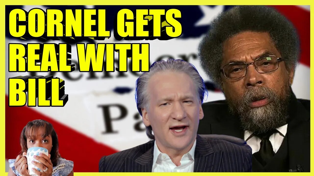 Cornel West EDUCATES Bill Maher (clip)
