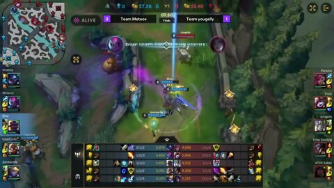 Twitch Rivals League of Legends Wild Rift Finals Meteos vs Yougelly Game 1