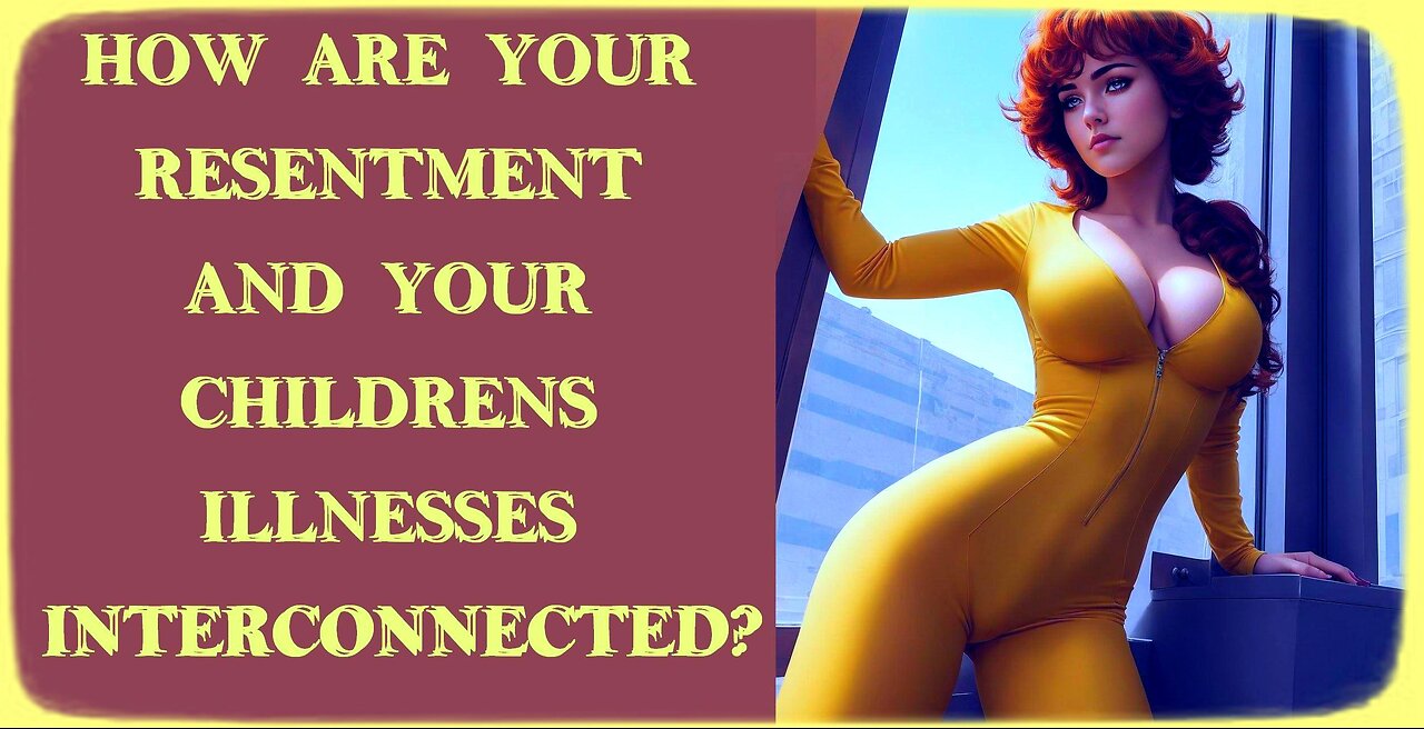 How are your resentment and your children's illnesses interconnected?