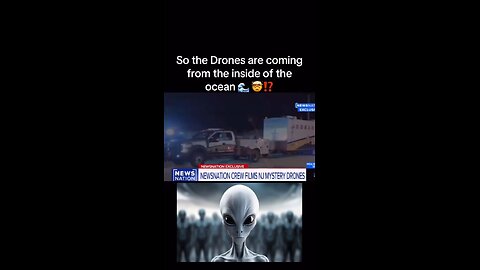 so drone are coming from the ocean