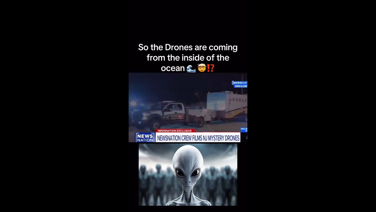 so drone are coming from the ocean