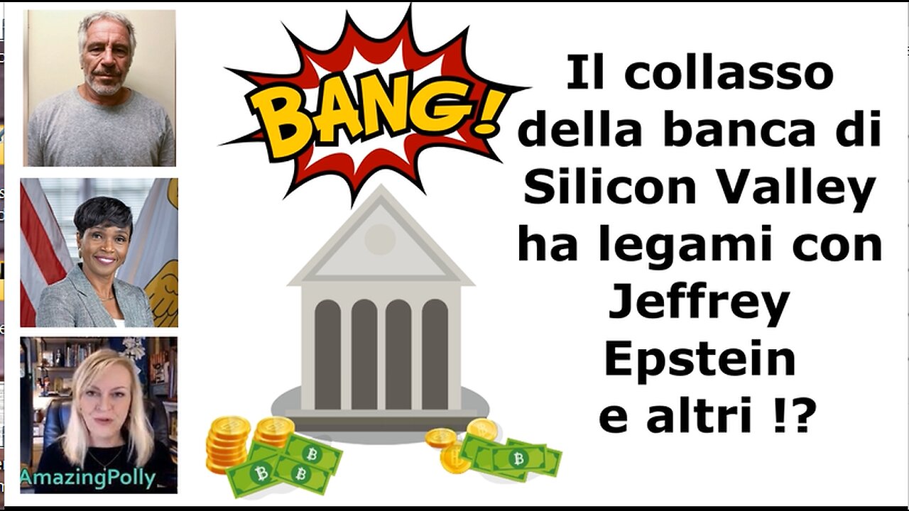 Crash bancario nella Silicon Valley ha legami con Jeffrey Epstein e altri ?!