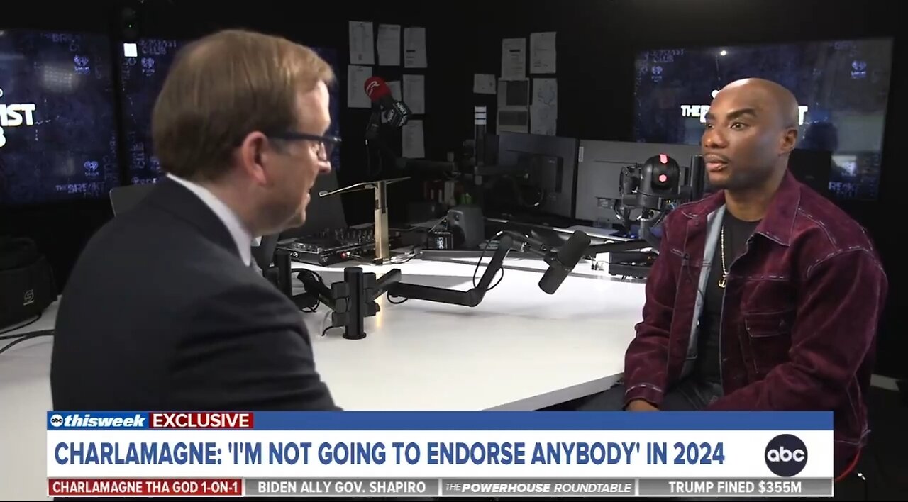 Charlamagne tha God Doesn't Endorse Biden for 2024