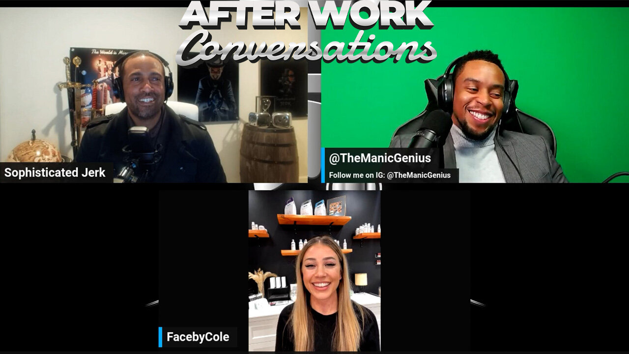 After Work Conversations collab with FacebyCole