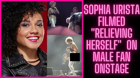 |NEWS| Sophia Urista filmed "relieving herself" on male fan onstage 🤷🏿‍♂️