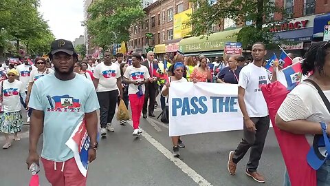 The Relief in #haiti #reliefinhaiti International March From Rogers Ave and Foster