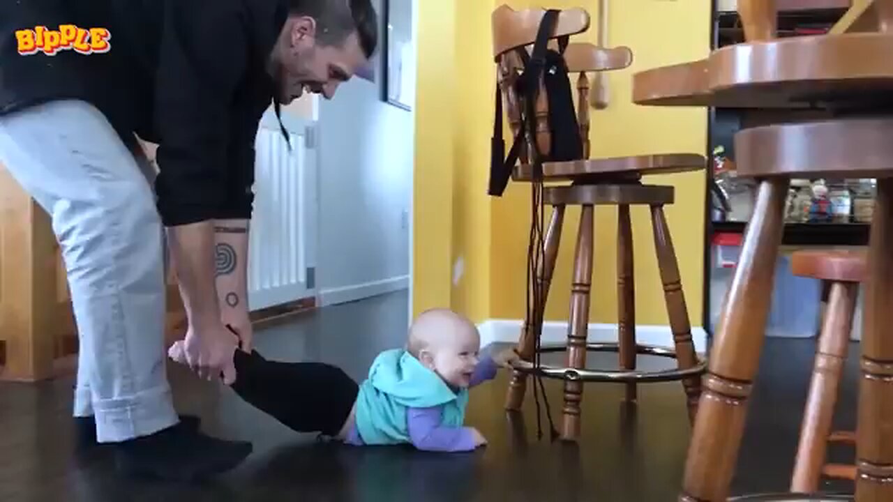 Funniest Moments of Baby and Daddy - Funny Baby Videos