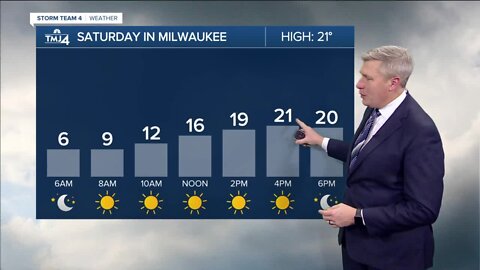 Sunny and cold Saturday with highs near 20