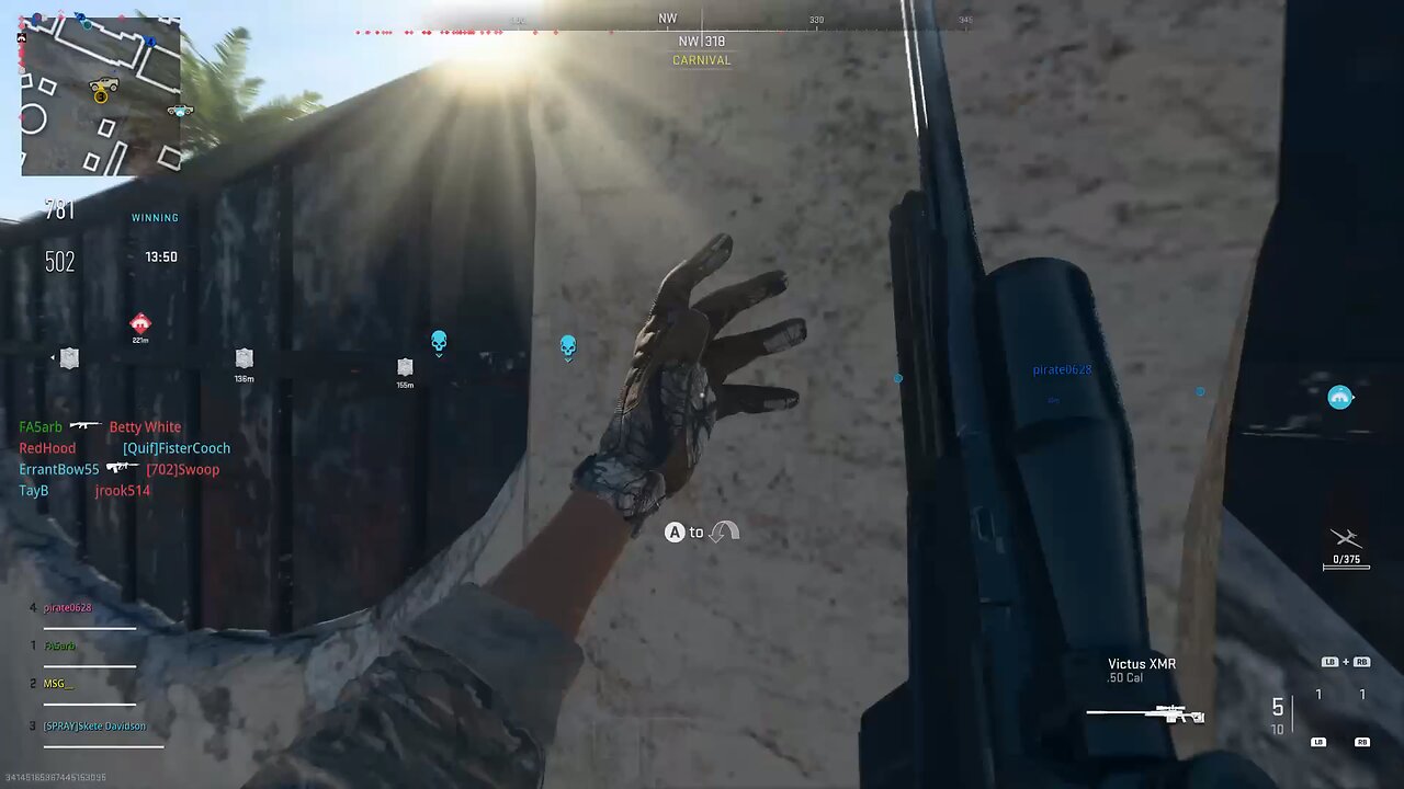 Victus longshot off flinch
