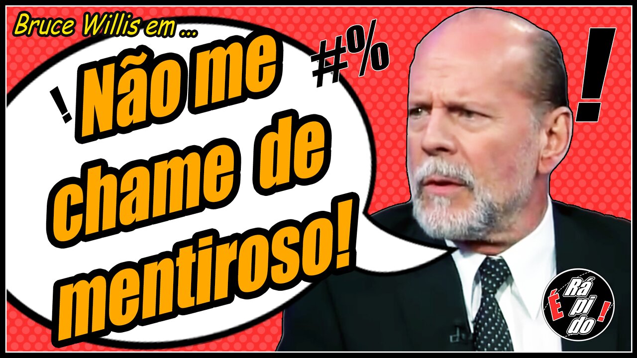 Bruce Willis partiu pra cima !