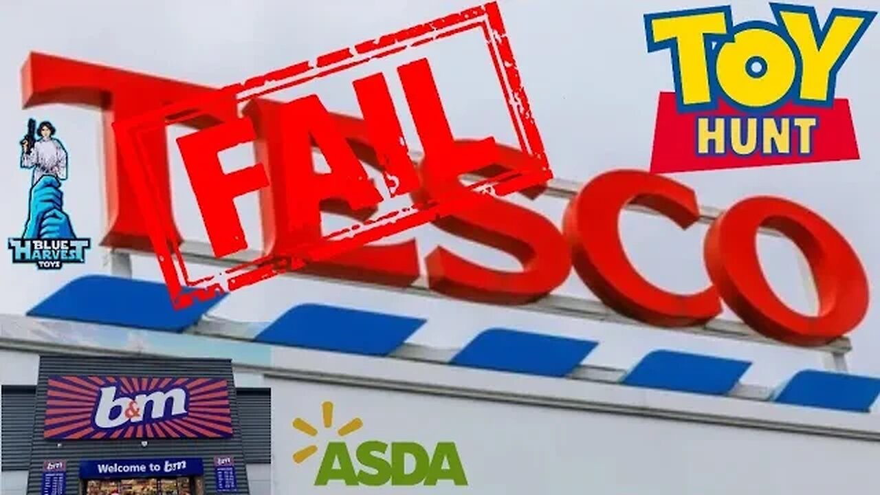 TOY HUNT FAIL PLUS CARE PACKAGE GOODIES #toyhunt #toyhunting #tesco