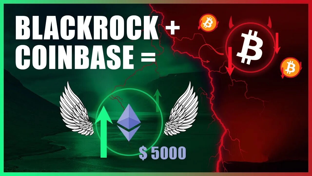 ETHEREUM pode subir para $5000 após união da BlackRock com Coinbase