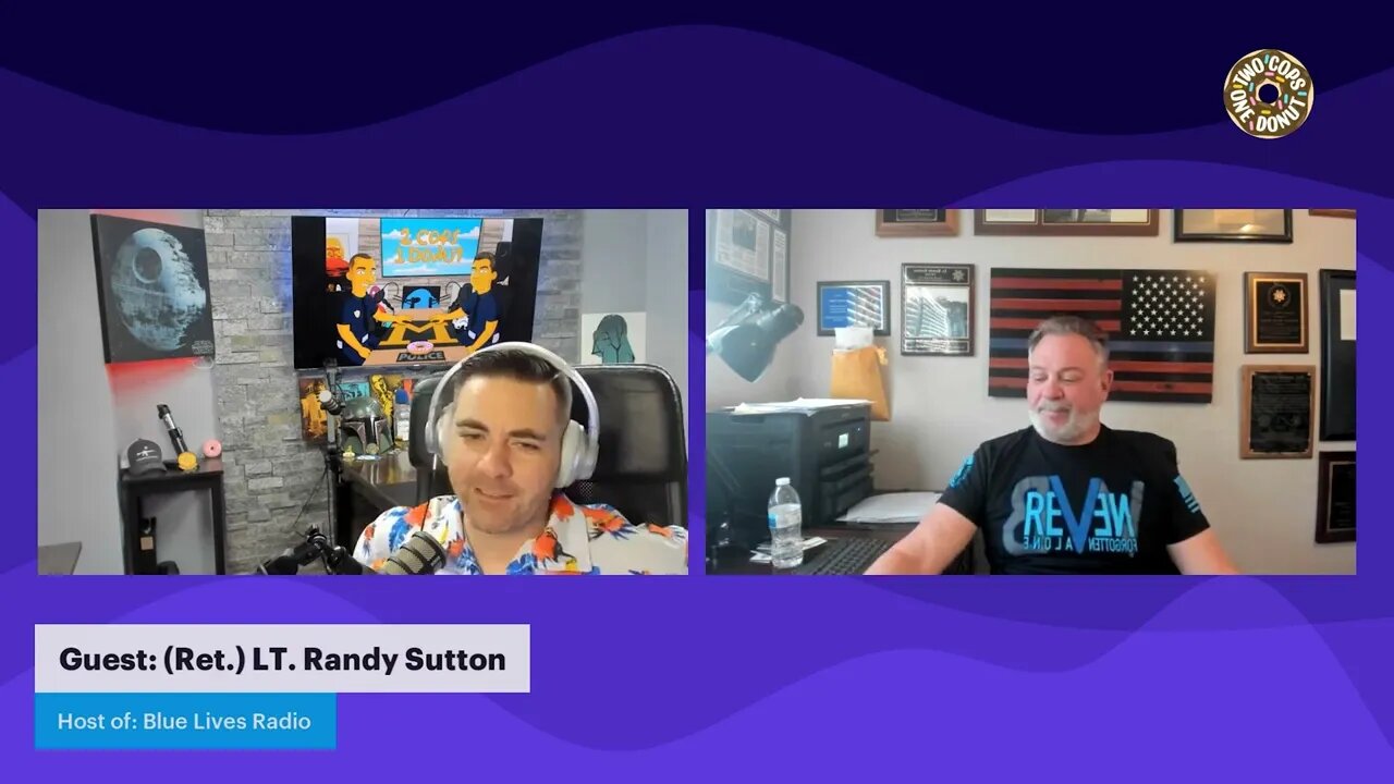 2 Cops 1 Donut ep#048: How Do Cops Look Out For Each Other? with Randy Sutton