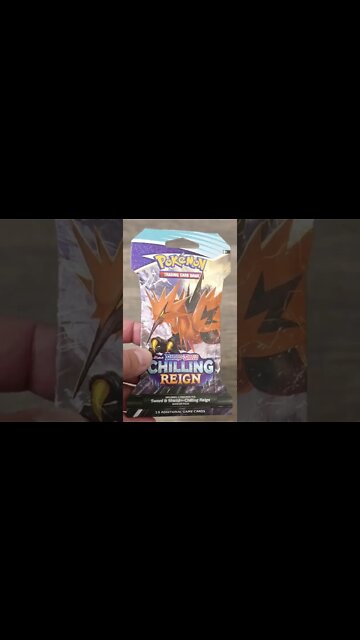 #SHORTS Unboxing a Random Pack of Pokemon Cards 054
