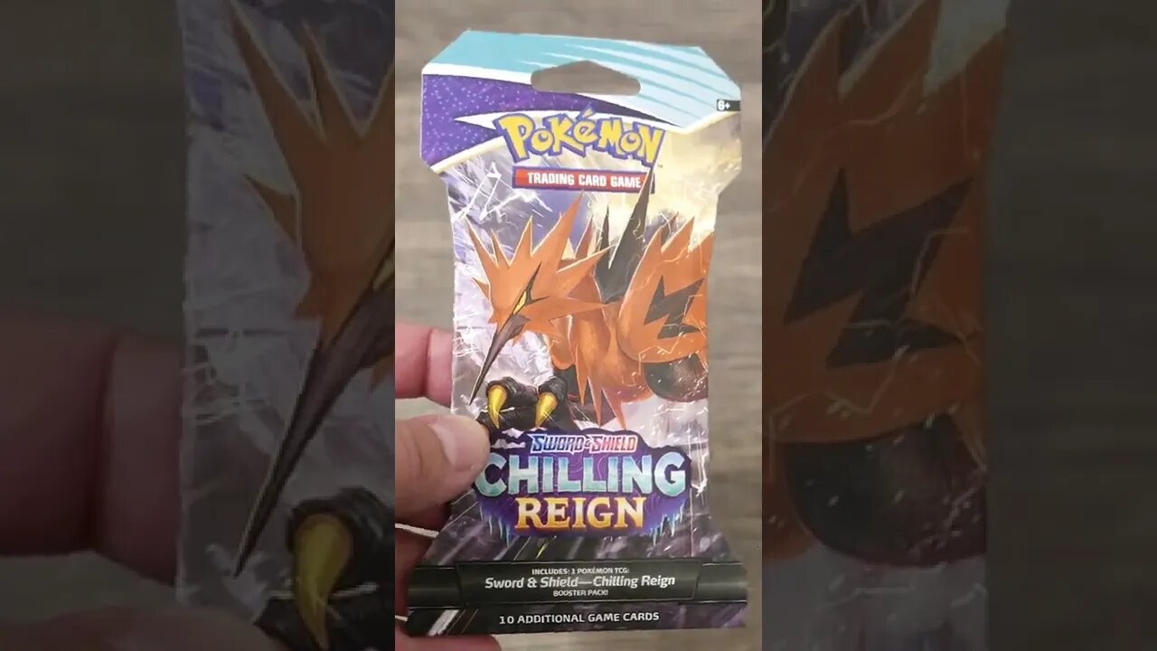 #SHORTS Unboxing a Random Pack of Pokemon Cards 054