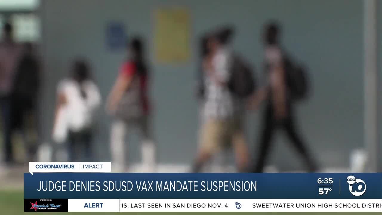 SD Unified vaccine mandate to remain in place