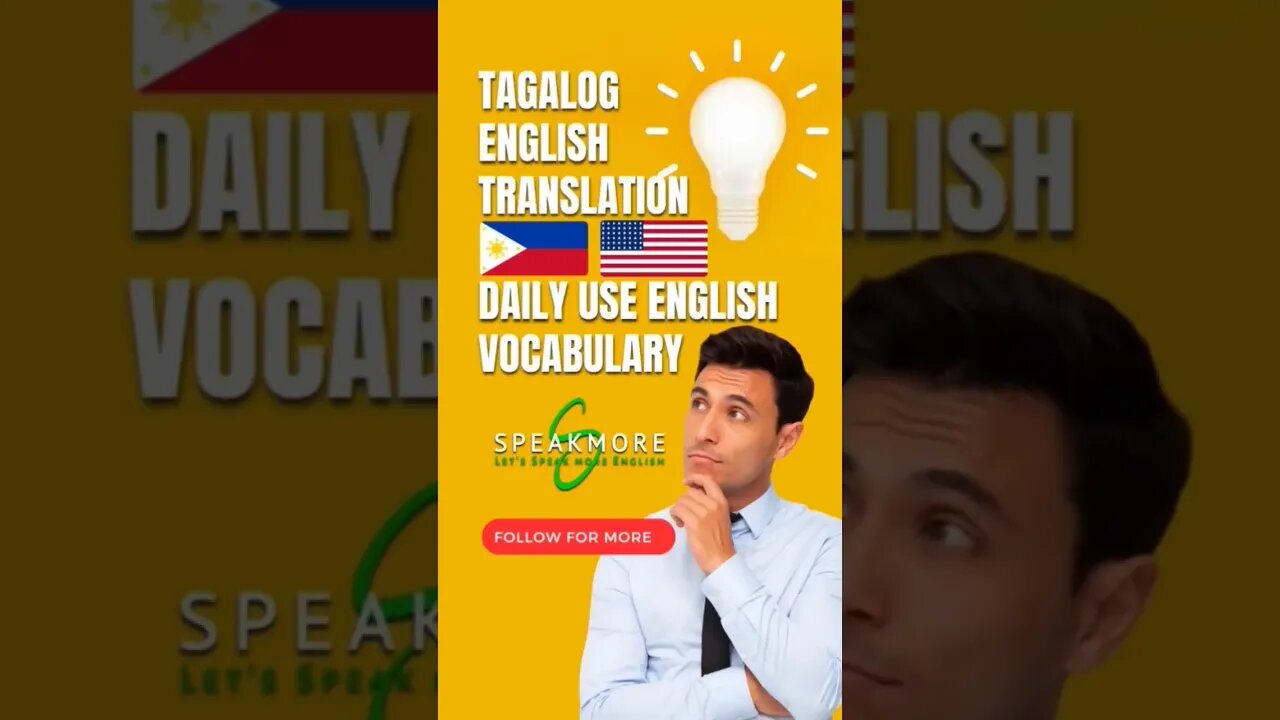 Lesson 33 #educational #englishtranslation #englishvocabulary #speakmore
