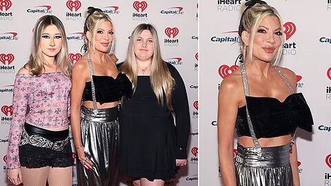 "Tori Spelling Opens Up About Divorce and Mom Guilt"