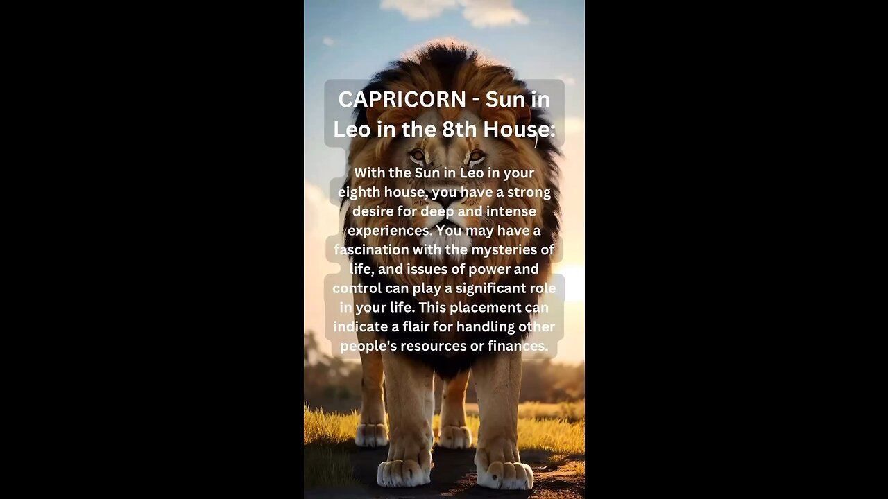 CAPRICORN ♑️SUN IN LEO INFLUENCE (important notes) #astrology #tarotary #capricorn