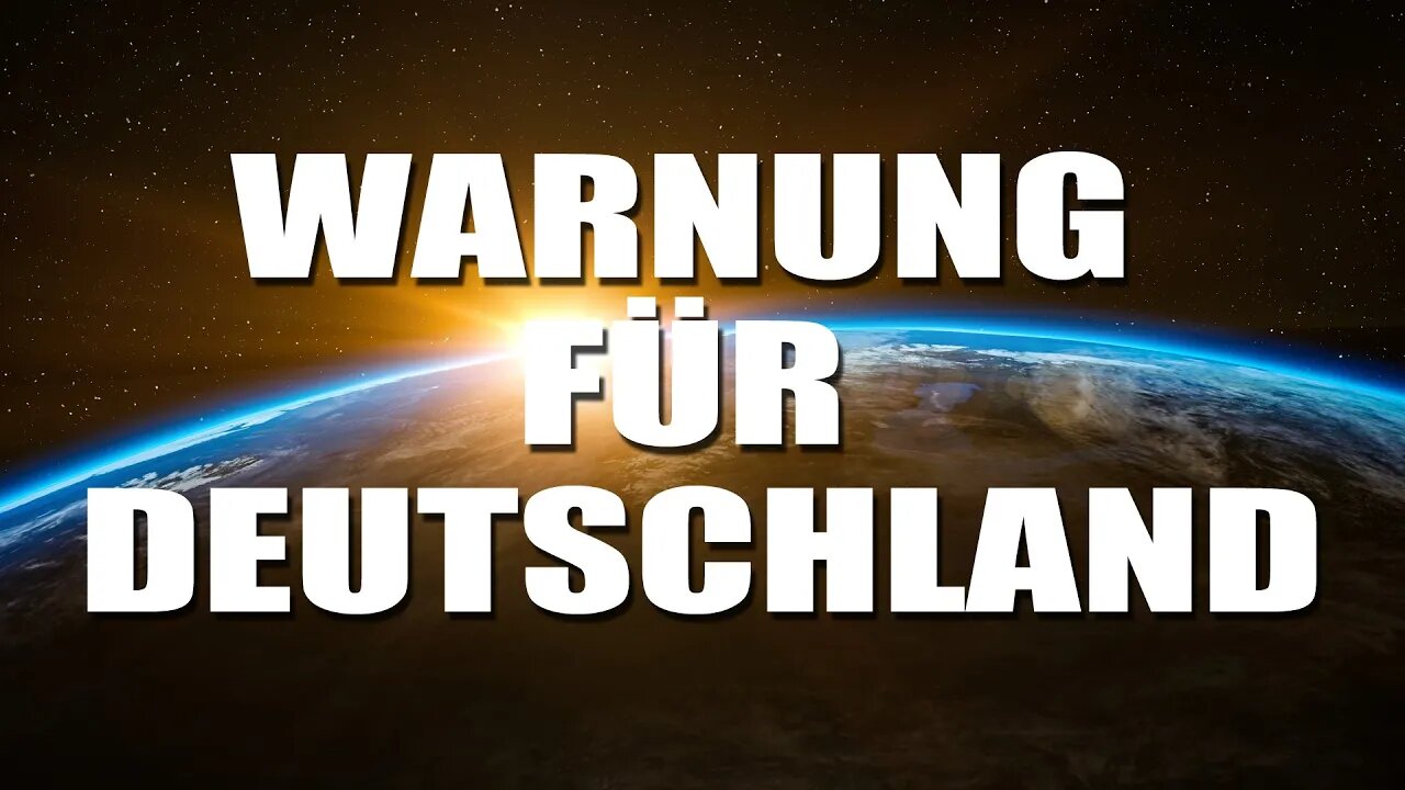 WARNUNG FÜR DEUTSCHLAND - TERRORWARNUNG!