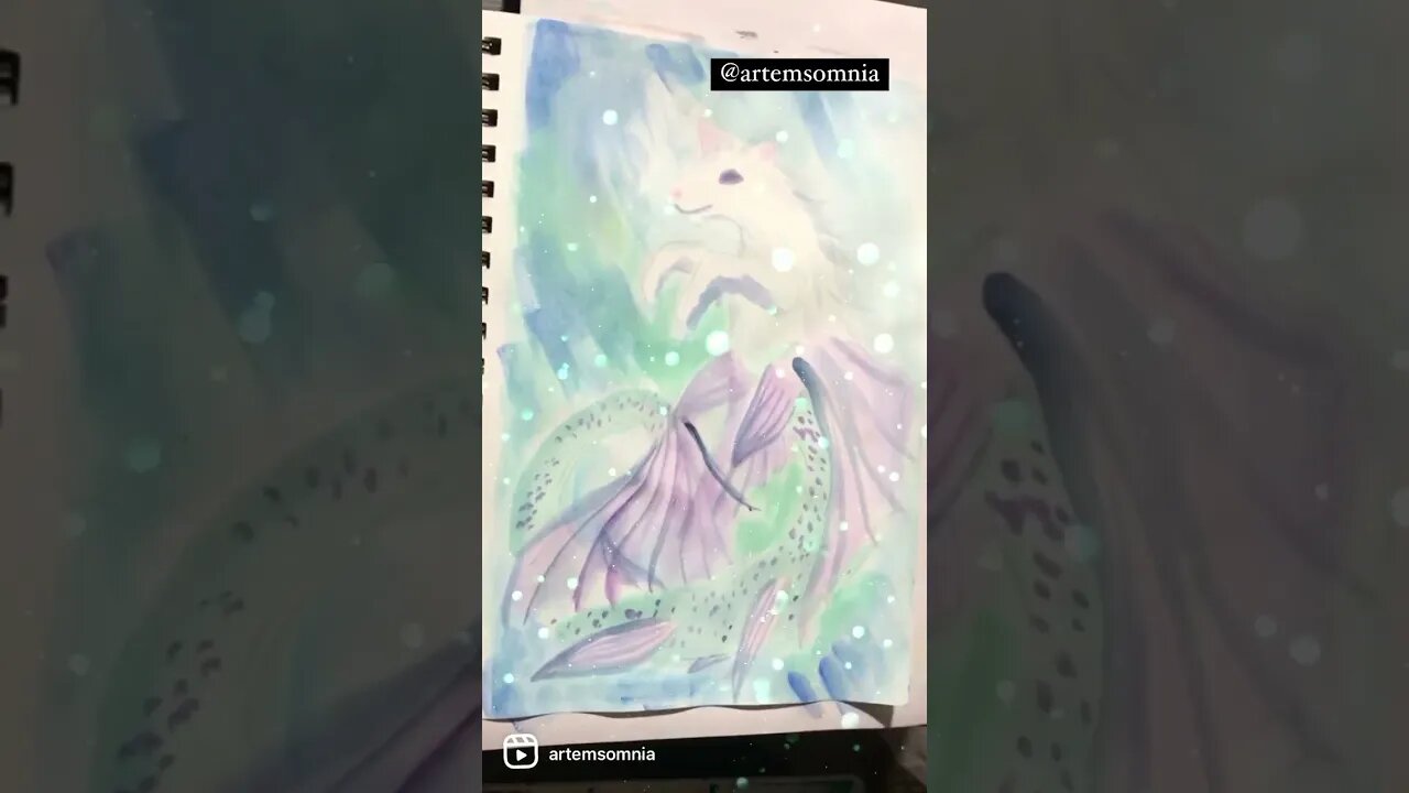 Painting Samermaid for Doggust 2022