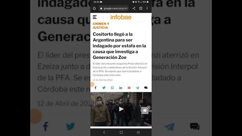 Llegó Cositorto a la Argentina.