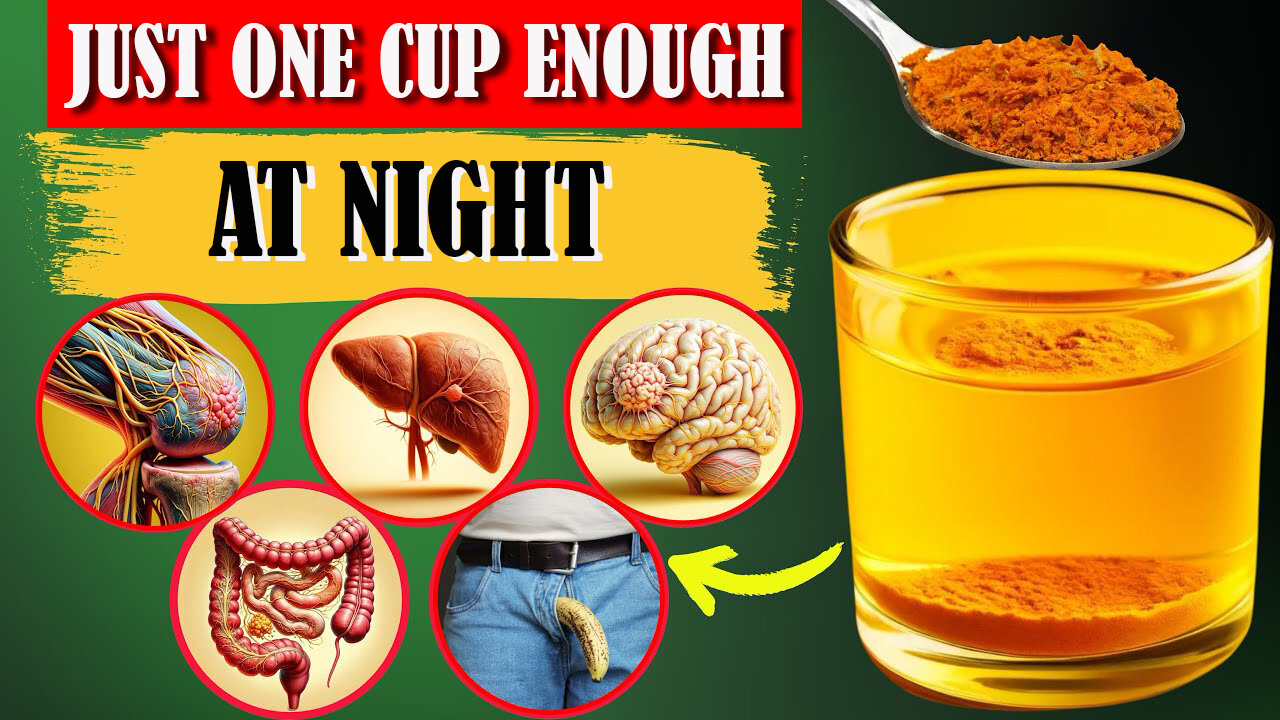 Turmeric Water At Night Benefits | Doctors Never Say 10 Health Benefits Turmeric Water