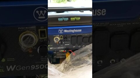 New Westinghouse Generator