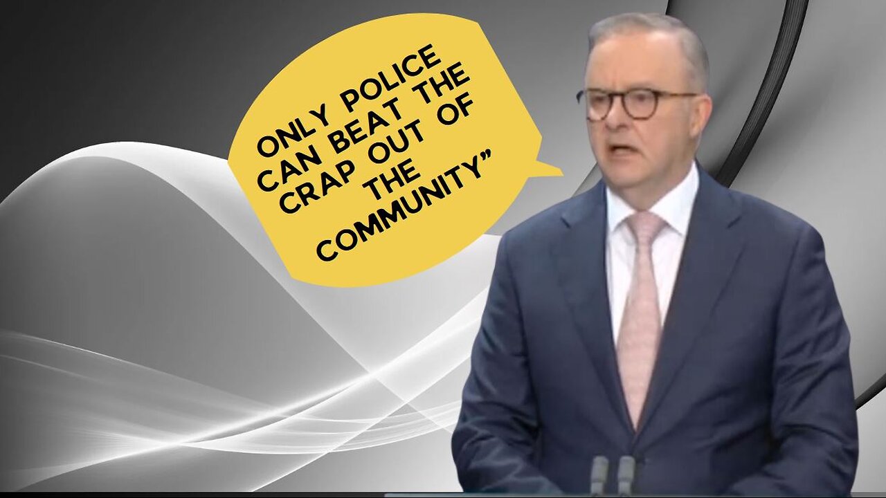 When PM Albo says: " No Place for Violence"