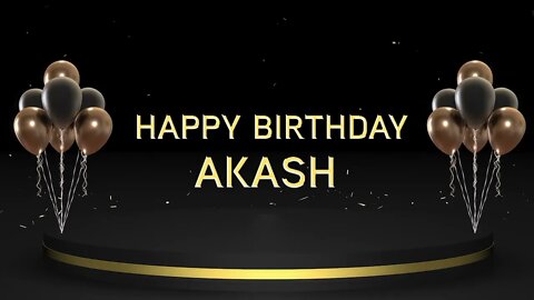 Wish you a very Happy Birthday Akash