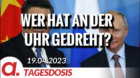 Wer hat an der Uhr gedreht? | Von Hendrik Sodenkamp