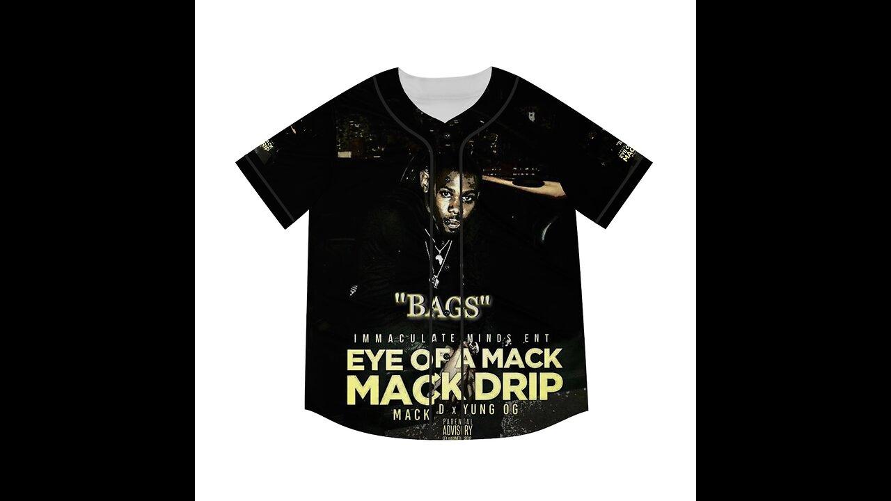 Mack D Bags Baseball Jersey