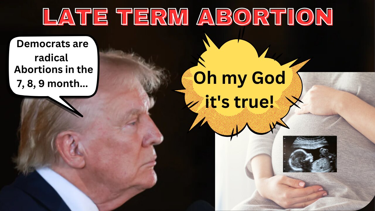 Oh my GOD it's TRUE - Late Term ABORTION